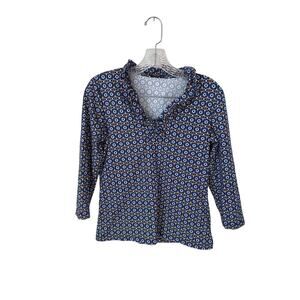 J. McLaughlin Catalina Cloth Durham Top Size Small